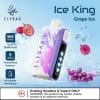 Elf bar ice king 30k grape ice