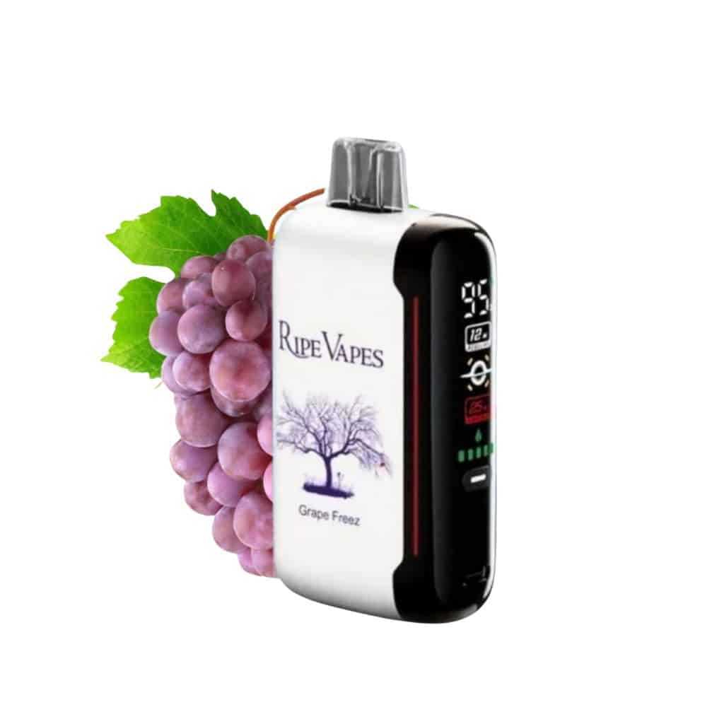 ripe vapes 20k freez grape