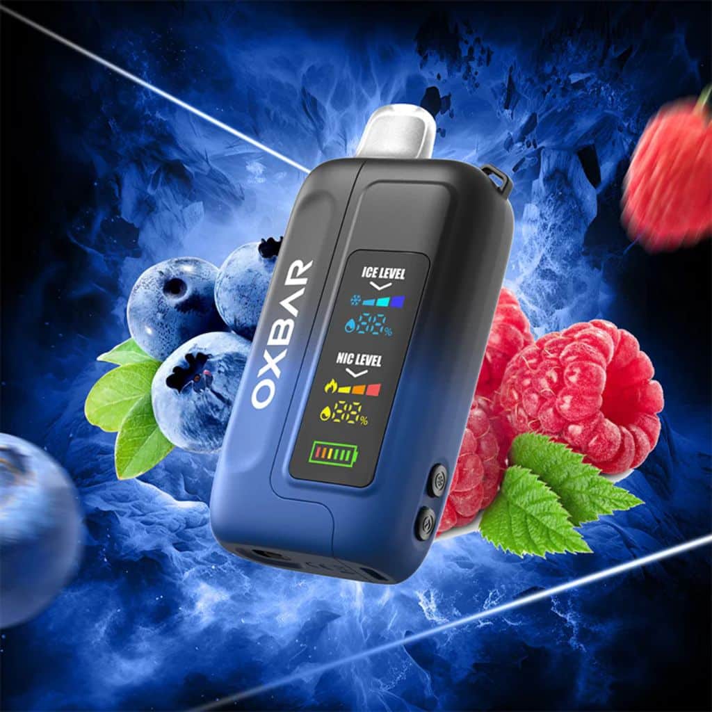 OXBAR Ice-Nic Control 35k Blueberry Raspberry
