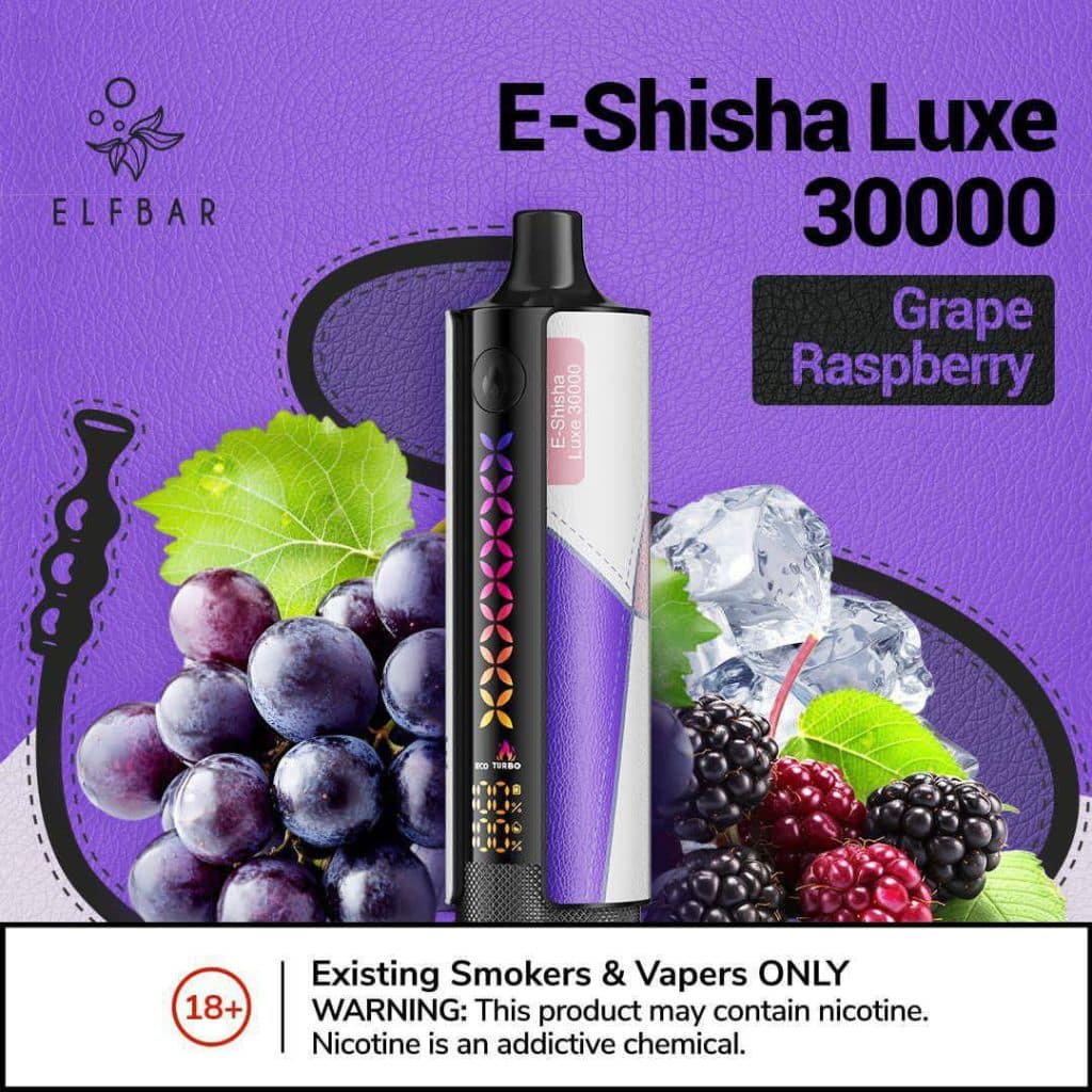 Elf Bar Shisha DL 30K Grape Raspberry