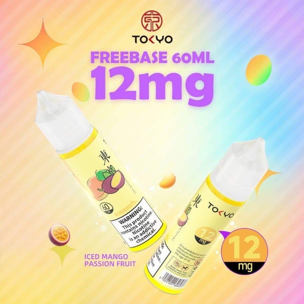 Tokyo 60ml MTL iced mango passion fruit