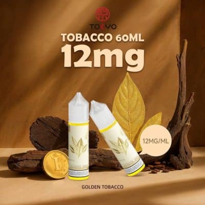 tokyo 60ml mtl golden tobacco
