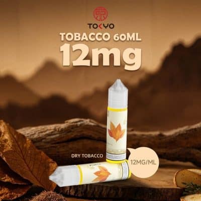 tokyo 60ml mtl dry tobacco